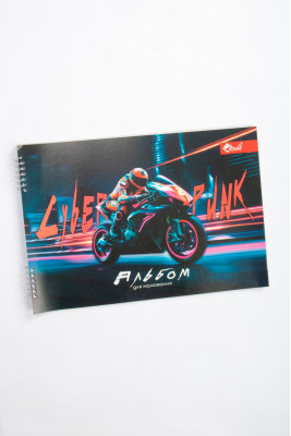 Альбом для малювання, А4, 30 аркушів, на спіралі